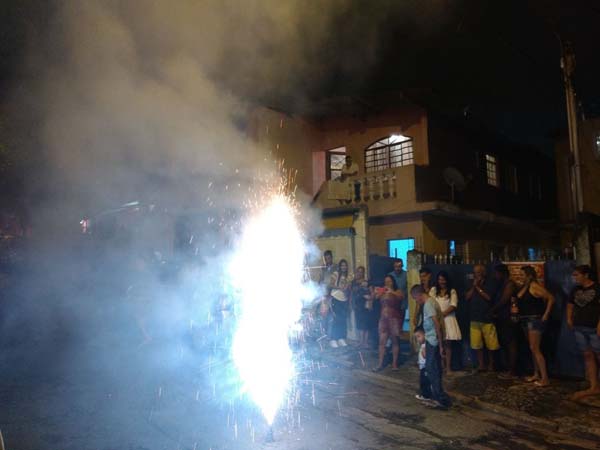 Carro de Telemensagem na Zona Leste