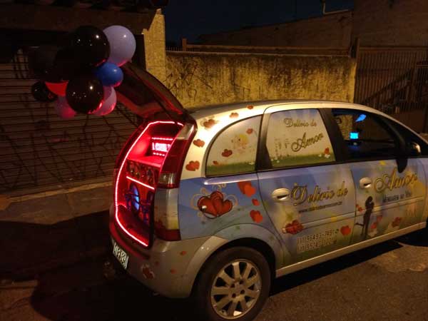 Loucura de Amor Carro de Telemensagem