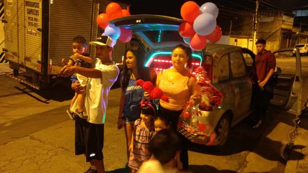 Carro de Homenagem em Guarulhos
