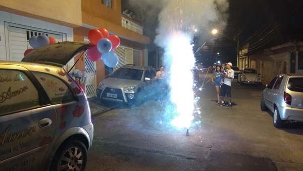 Carro de Homenagem em Guarulhos