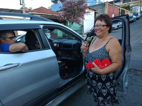 Carro de Declaração na Zona Leste
