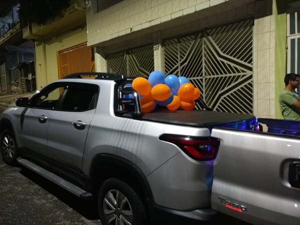 Carro de Mensagem na Zona Leste