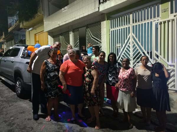 Carro de Mensagem na Zona Leste