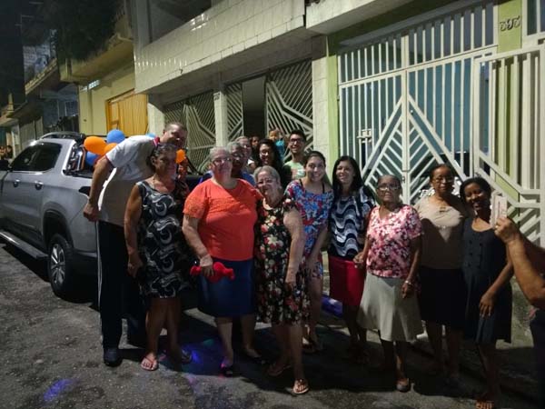 Carro de Mensagem na Zona Leste