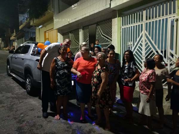 Carro de Mensagem na Zona Leste