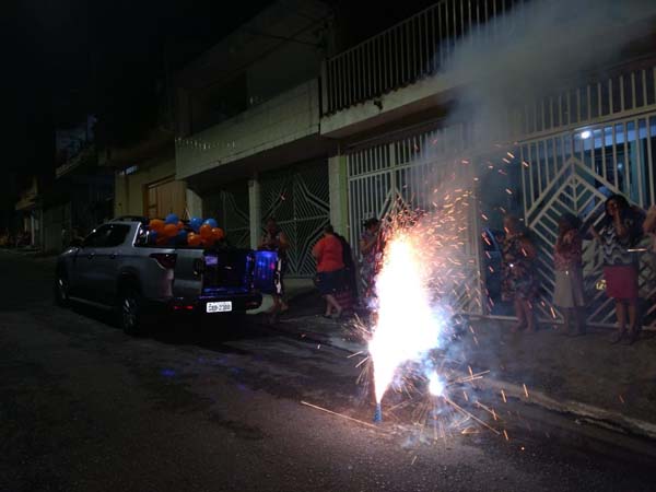 Carro de Mensagem na Zona Leste