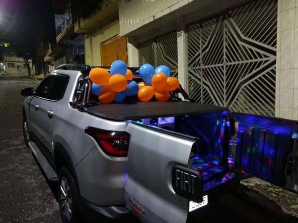 Carro de Mensagem na Zona Leste