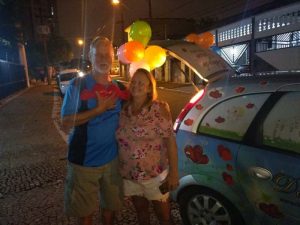 Homenagem com Carro de Som para Esposo