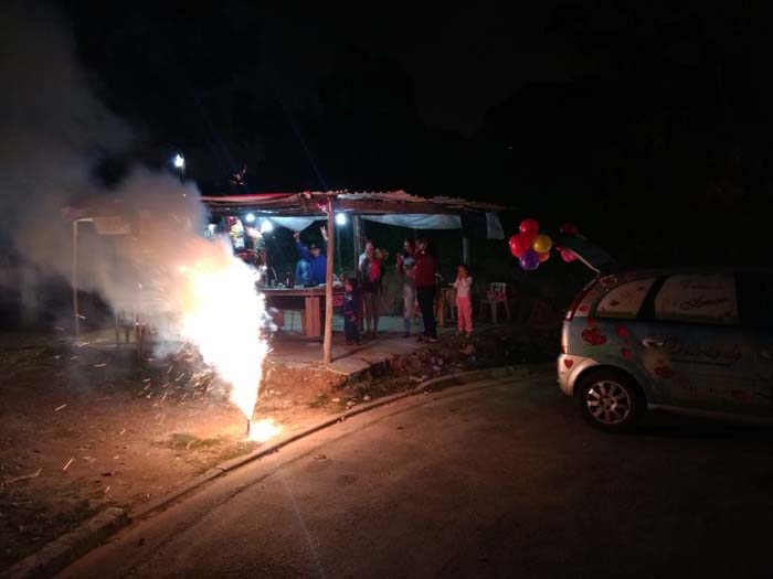 Carro de Homenagem em Poá