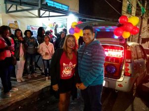 Telemensagem ao Vivo de Aniversário na Zona Norte
